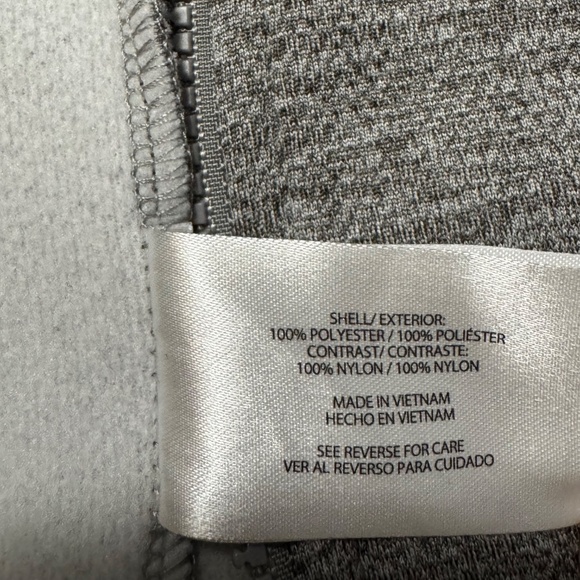 men grey blue jacket brand orvis size m zipper down pocket bothside zipper - Picture 6 of 6